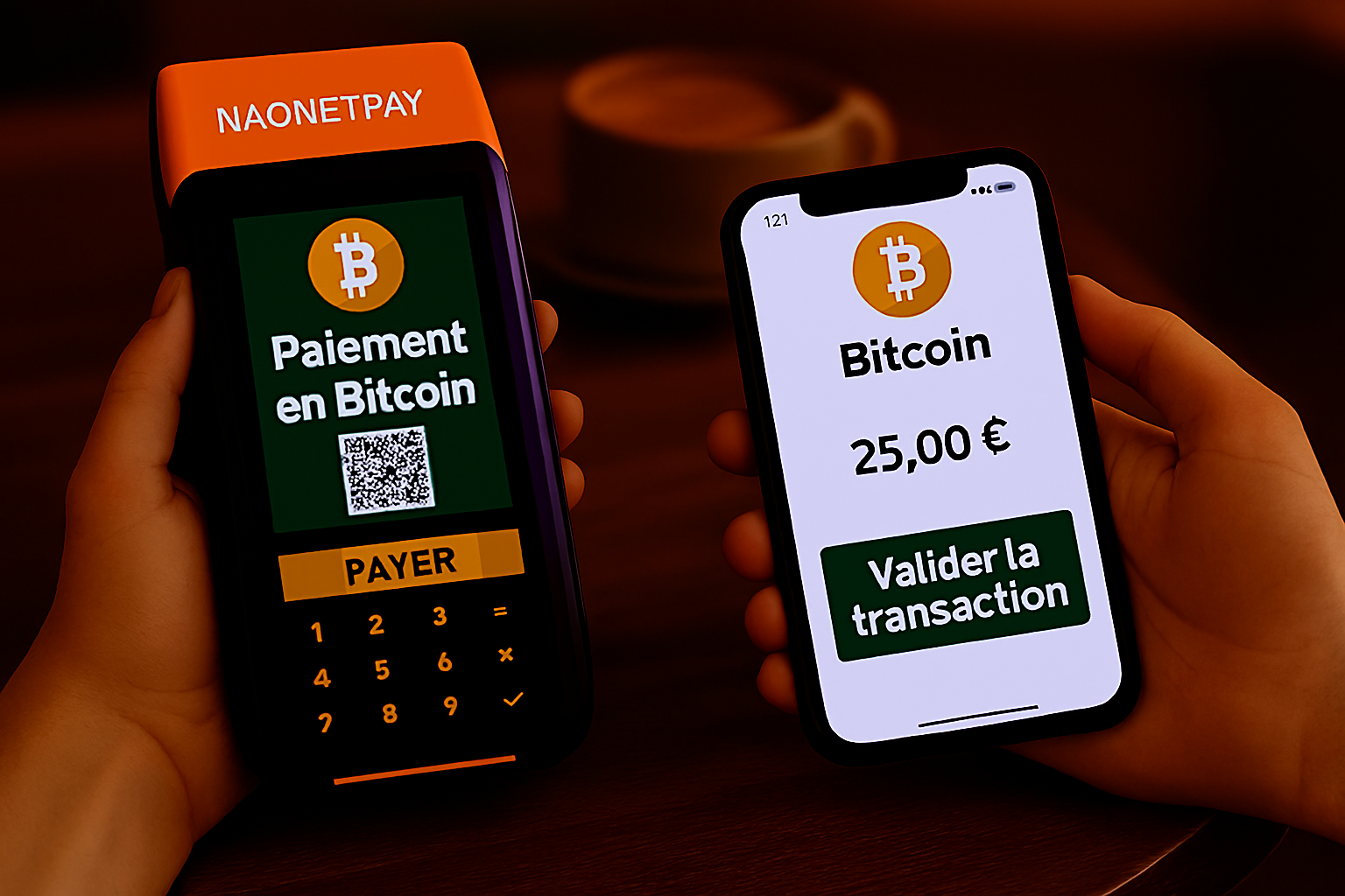 Paiement en Bitcoin